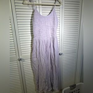 Aerie Elegant Lavender Maxi Dress Large
